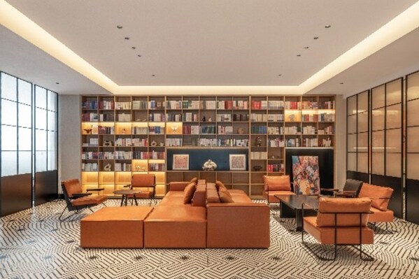 济南望岳同派酒店蜂箱书吧