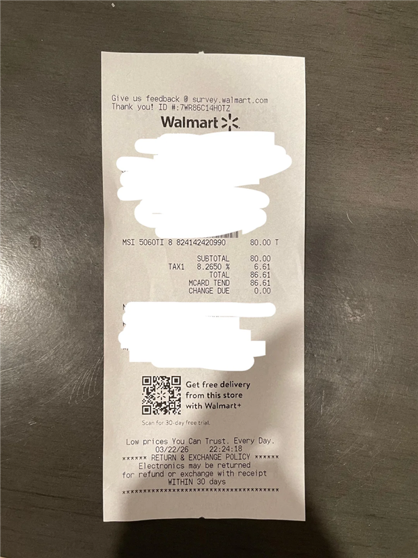 羡慕坏了！花500多就买到全新RTX 5060 Ti：仅原价的1/5