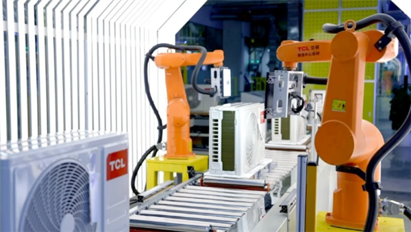 7秒生产一台空调！TCL空调广州智能制造基地正式投产