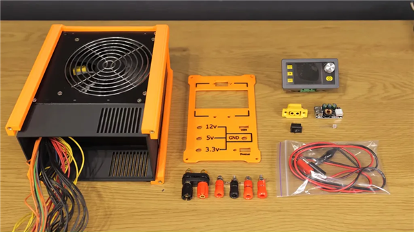 20年老电源废物利用！3D打印+百元配件：自制专业实验台电源