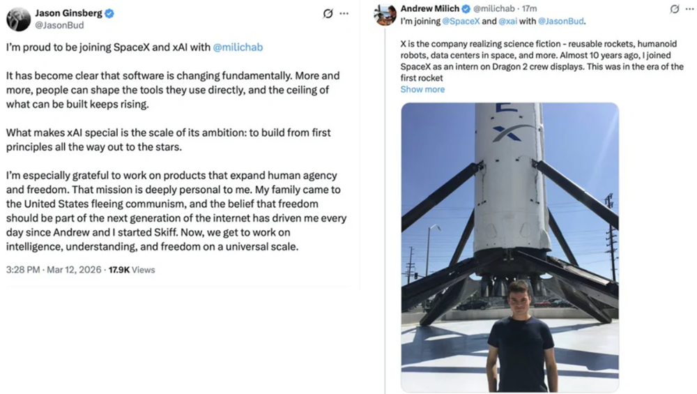 马斯克的AI创业搭子，全跑光了