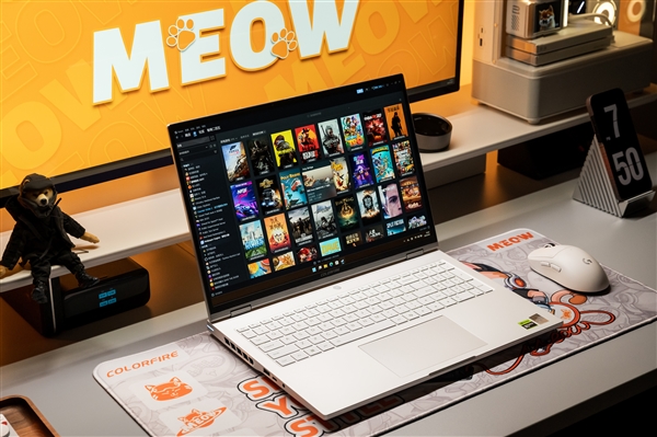 高颜值七彩虹MEOW R16 Ultra：16英寸全金属机身、锐龙9 9850HX+RTX 5070