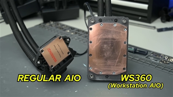 RTX 3080装上360mm服务器水冷：显存温度骤降54℃！性能提升9%