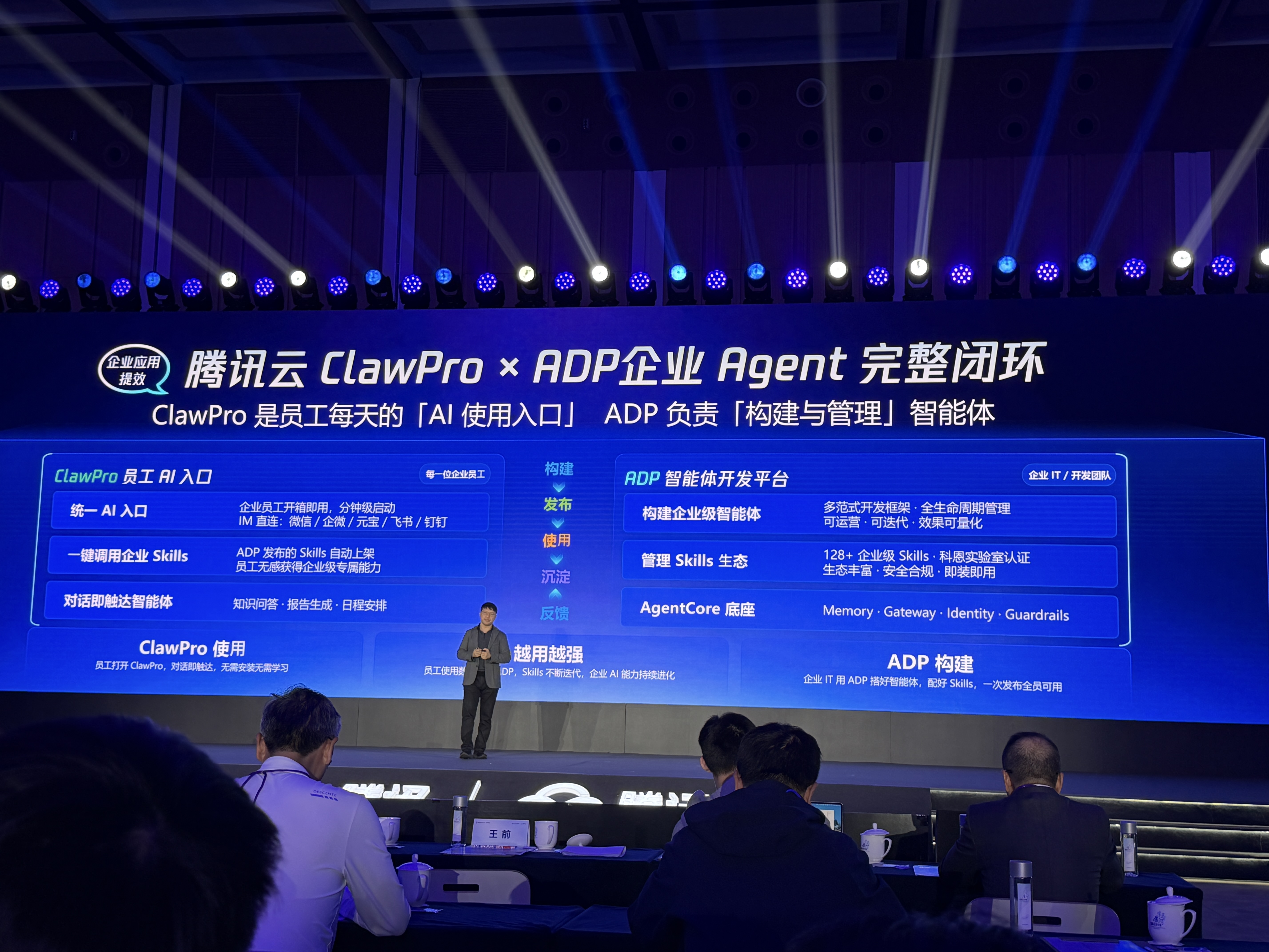 腾讯智能体全景图亮相，汤道生解密打造AI应用四板斧