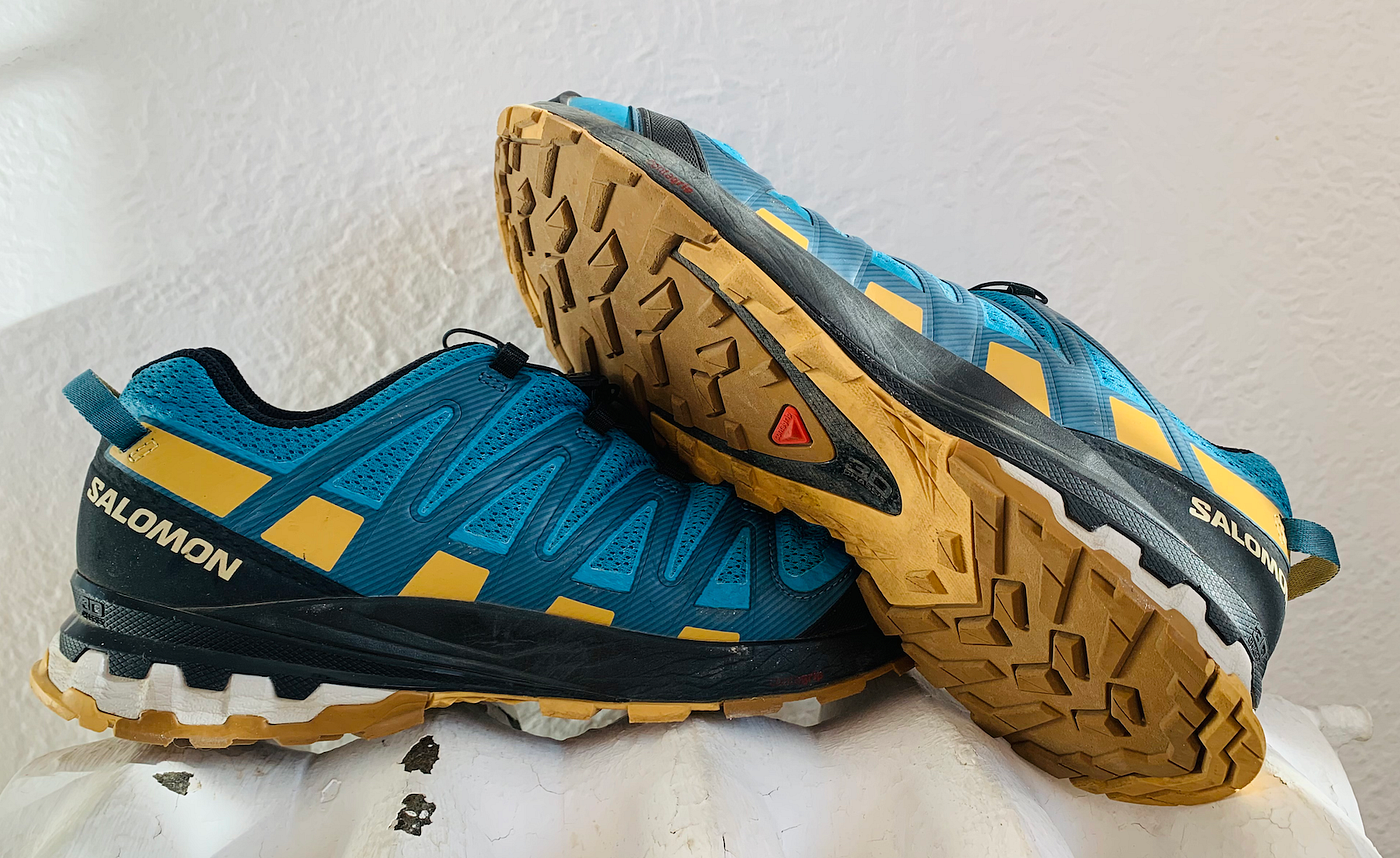 Ed's new climbing shoes