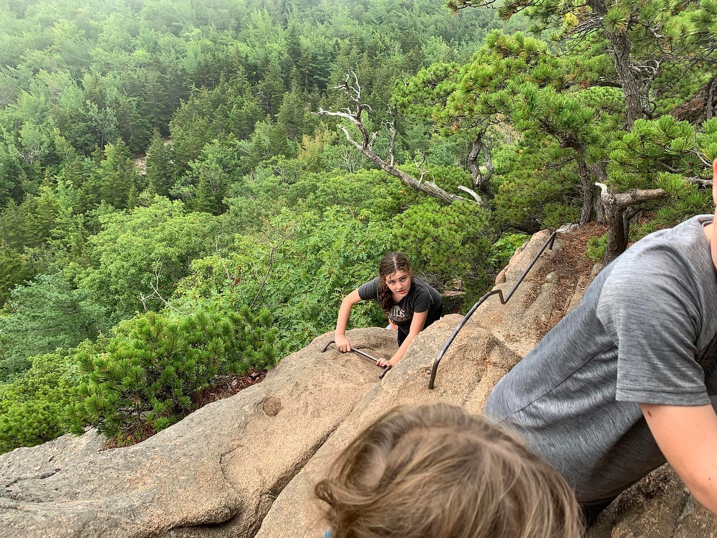 Beehive mountain in Acadia National Park