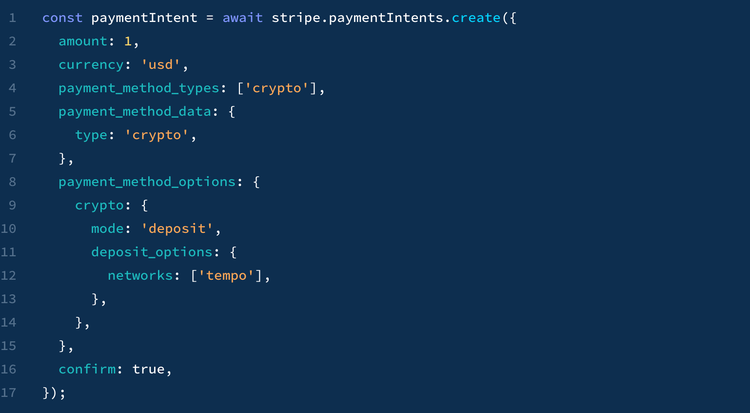 只需几行代码，Agent即可在调用服务的同时自动完成支付。图源：Stripe