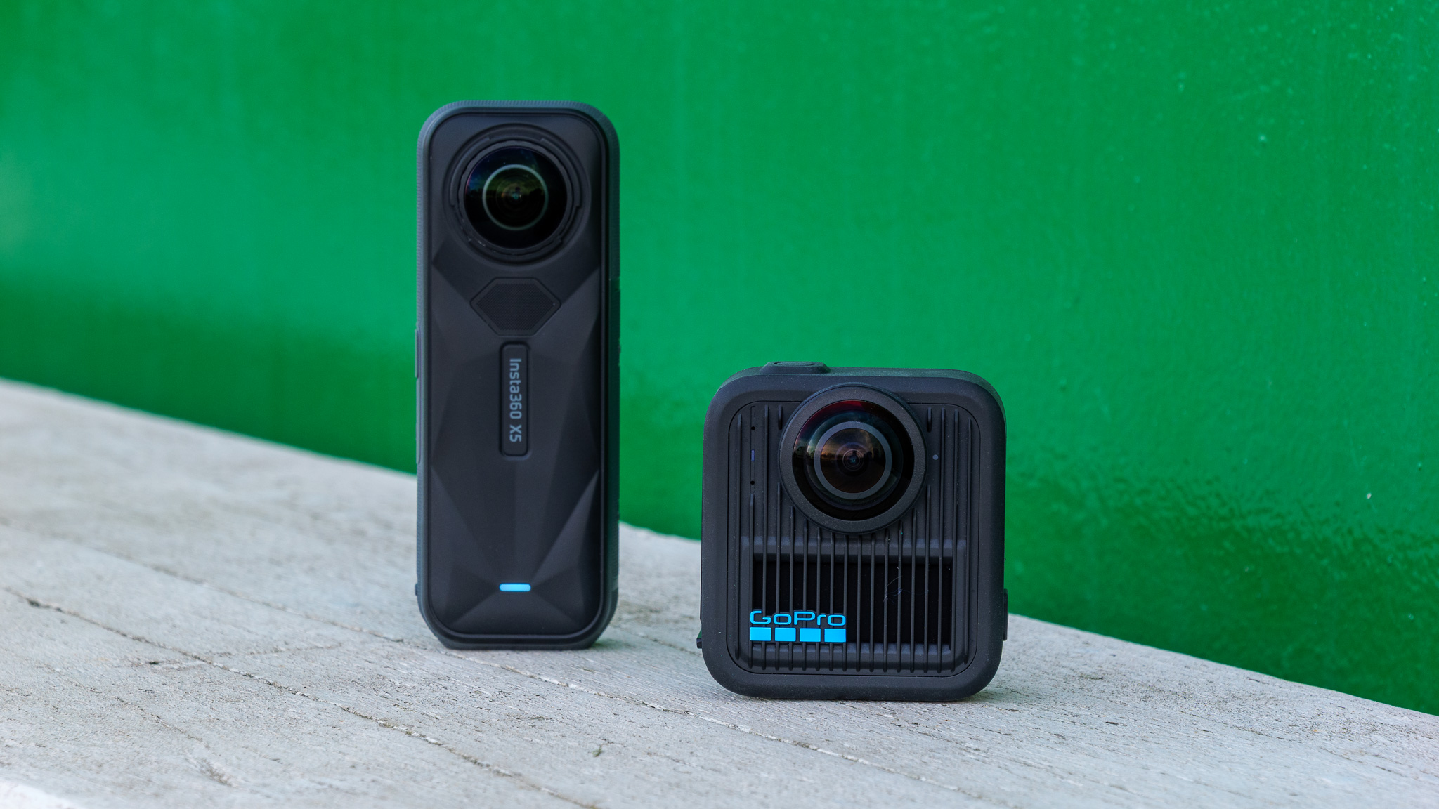 GoPro Max 2 and Insta360 X5 360 cameras