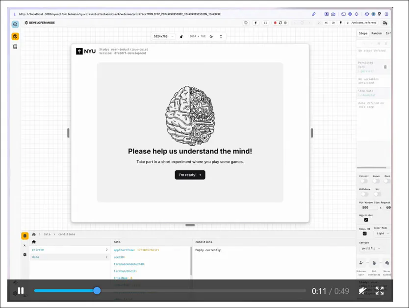 An example of the NYU's Smile library quiz interface. Source - 