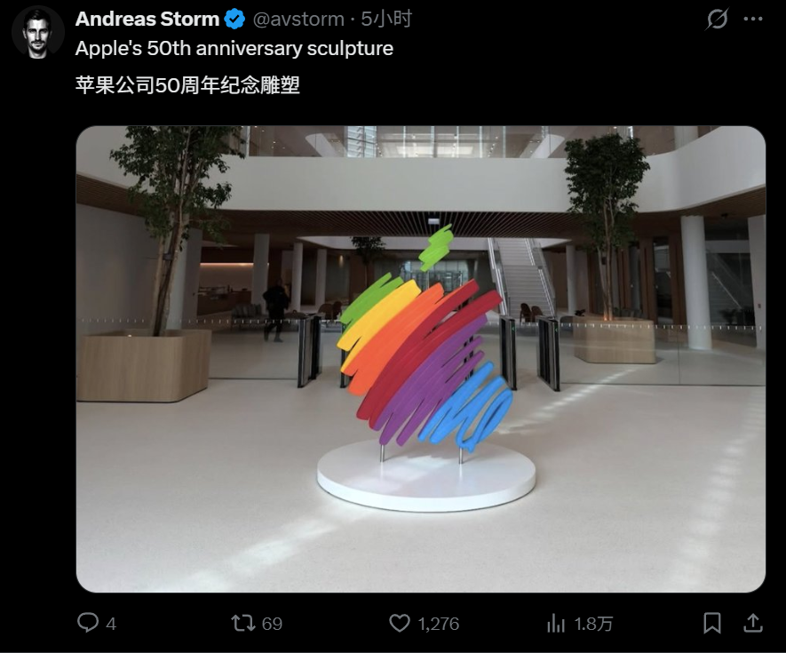 苹果，50岁生日快乐！