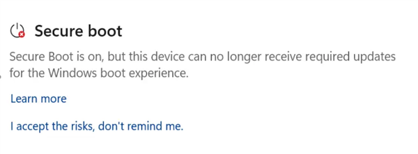 Windows安全启动证书6月到期：微软新增三色提醒！一眼看出更新状态