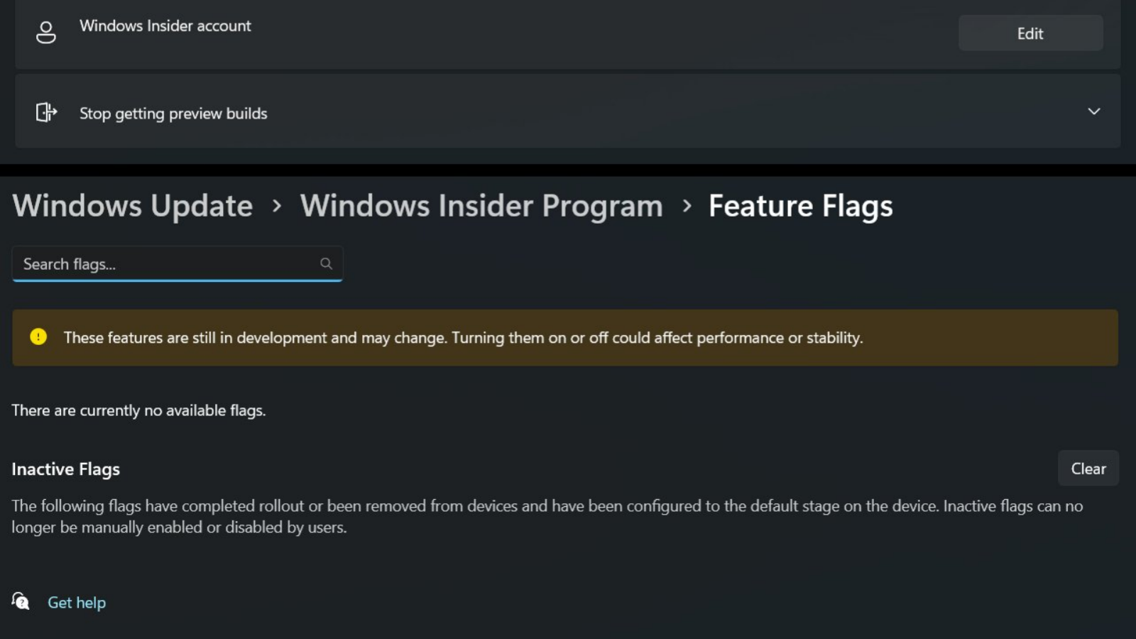 微软真开窍了！Windows 11测试版现支持开启实验性功能 无需借助ViveTool