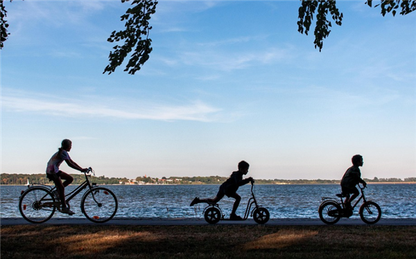 带9岁娃骑车变普法现场 黄晓明道歉：已去交警部门接受处罚