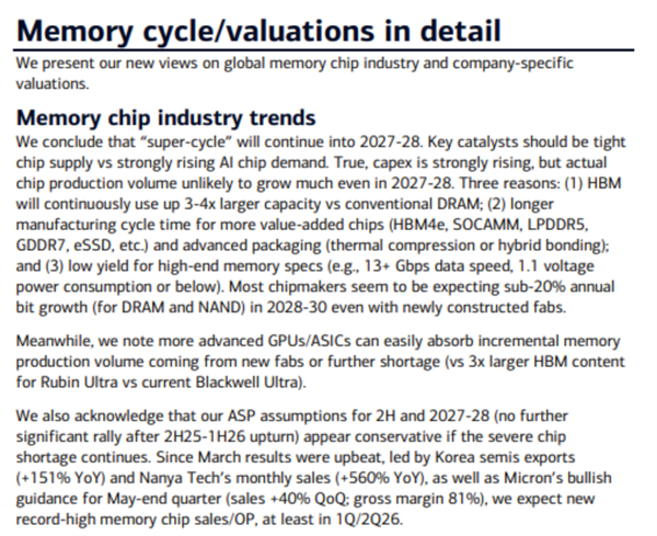 内存厂商的好日子还长着：HBM难以生产 缺货将持续5年