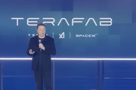 TeraFabについて話すイーロン・マスク氏
