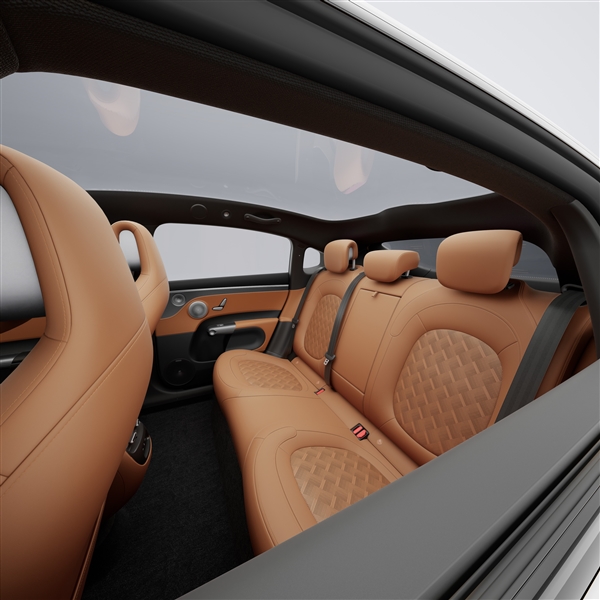 小米SU7的竞品+1！smart精灵6号内饰官图公布：浓郁奔驰味