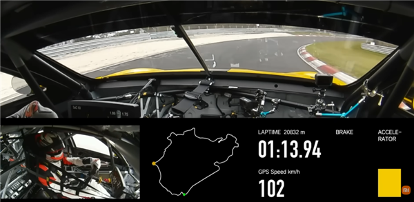 小米纽北总榜第三的位置 被一台美国油车抢走了