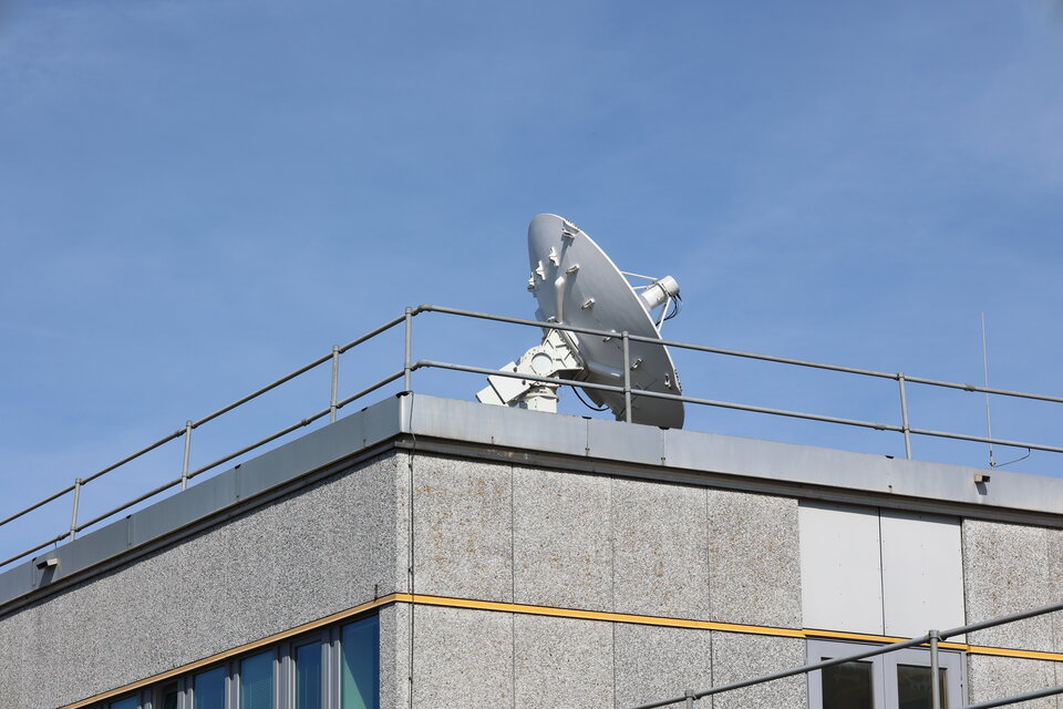Bright day over ESA’s Navigation Lab