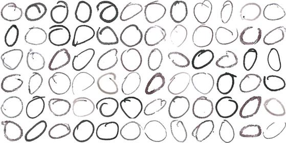 CircleID竞赛的手绘圆圈扫描图。企业供图