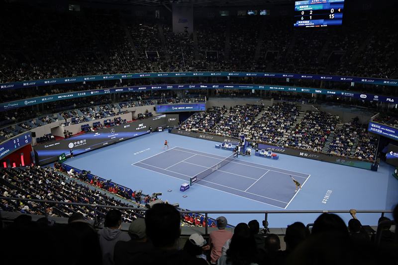 2025年10月5日，中国网球公开赛在北京举行。图/IC photo