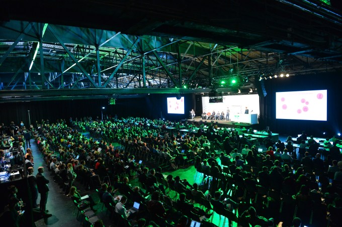 General atmosphere at TechCrunch Disrupt Berlin 2017 at Arena Berlin.