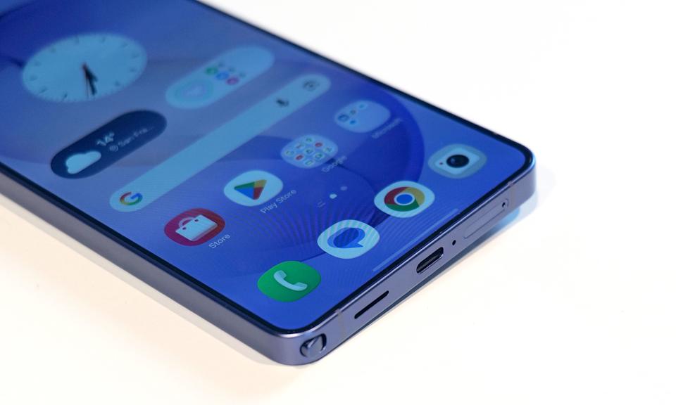 A small quirk with the S26 Ultra's S-Pen is that because the end of the stylus is curved to match the corner of the phone, if you put it in "wrong," it'll stick out a bit. 