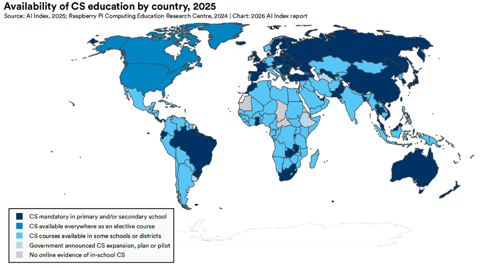美国AI对华领先优势已消失？斯坦福423页AI报告划重点