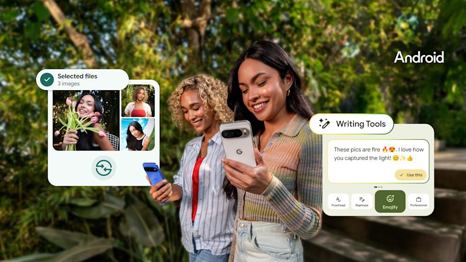 In Gboard, Google is adding new AI writing tools to help users with editing their texts and messages.