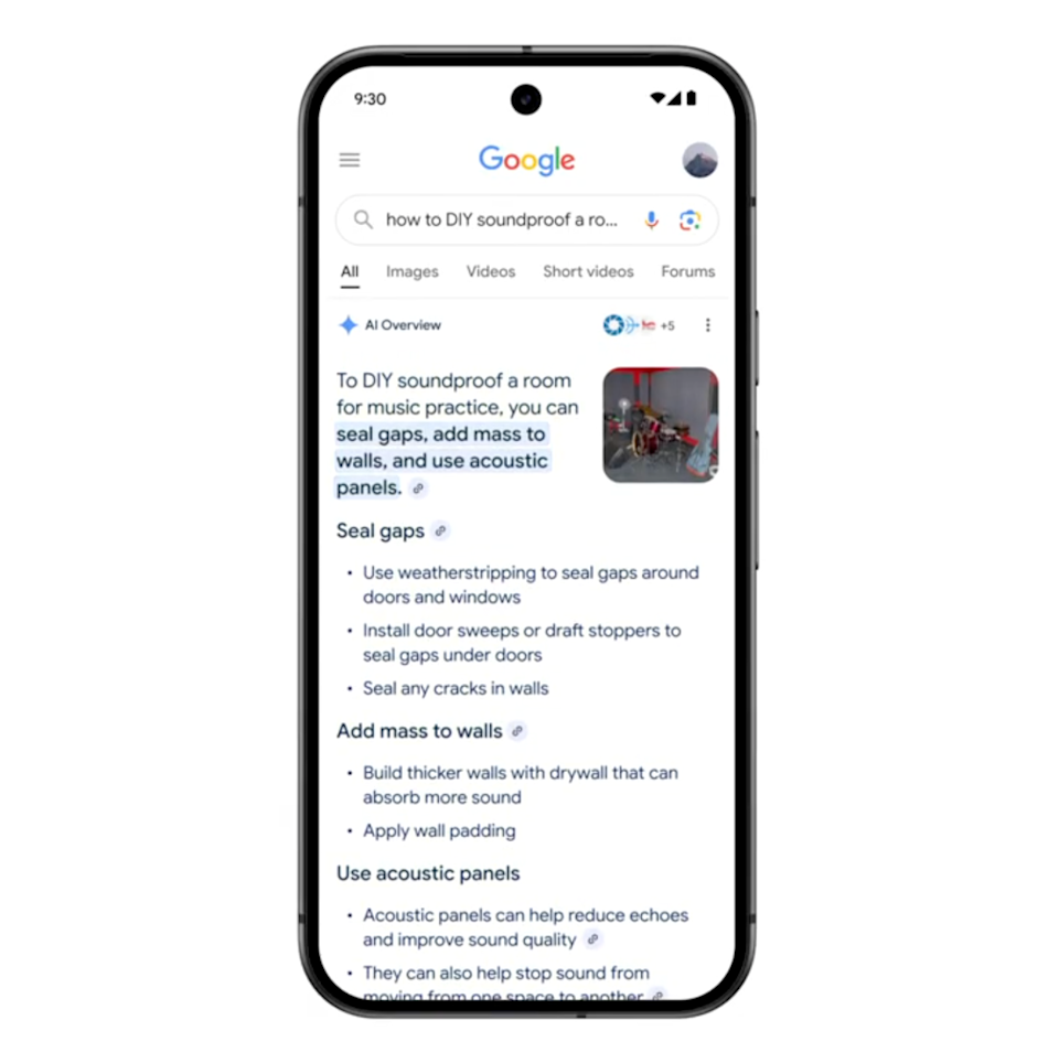 A response about soundproofing.