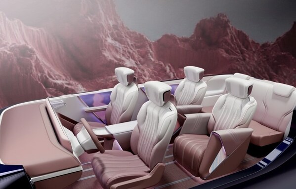 丰田纺织智能座舱模型LOUNZE+
