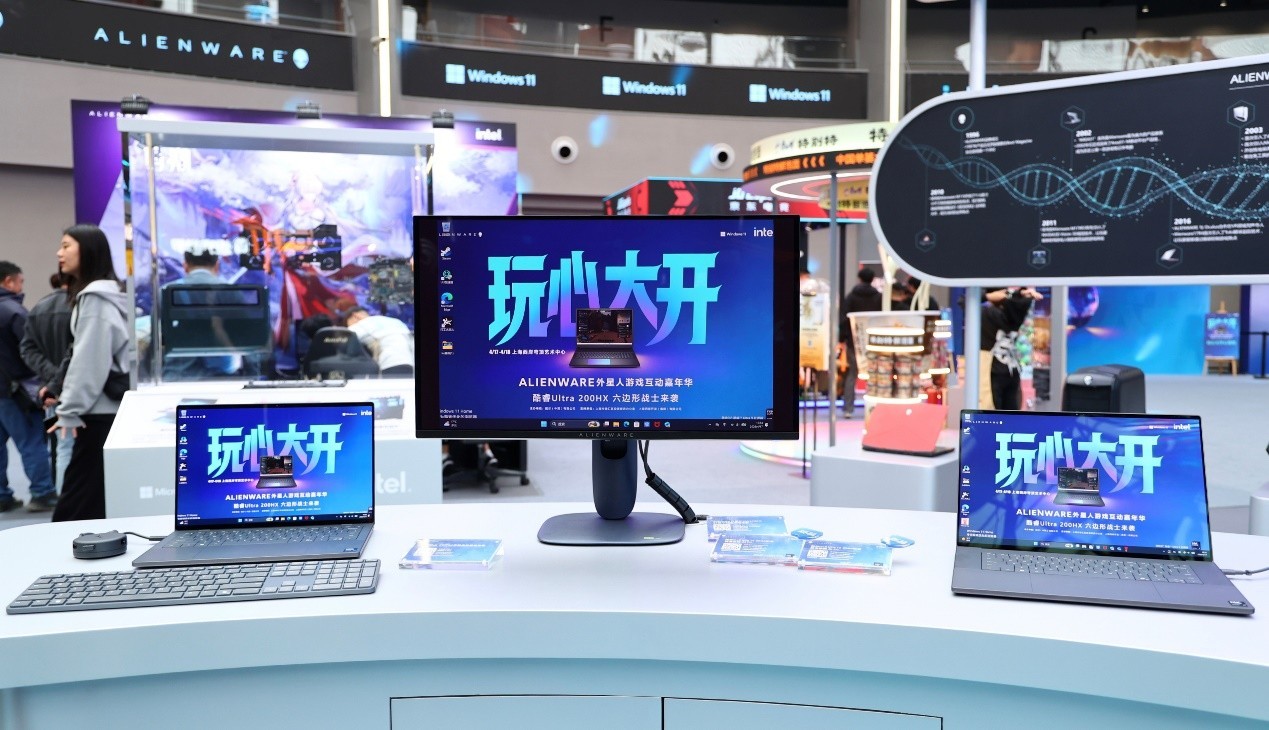 两大经典系列集中亮相！2026 Alienware外星人游戏互动嘉年华构建与玩家桥梁