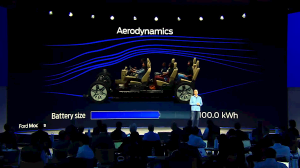理想看了沉默 福特三排座纯电SUV原型车曝光：定位“高铁级”座驾
