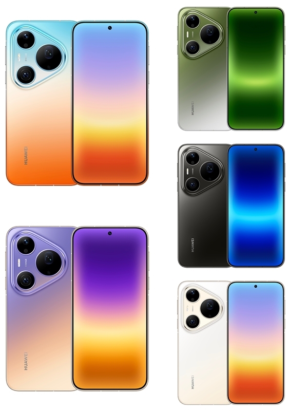 华为Pura 90系列真机亮相：渐变色回归！后摄造型独一无二