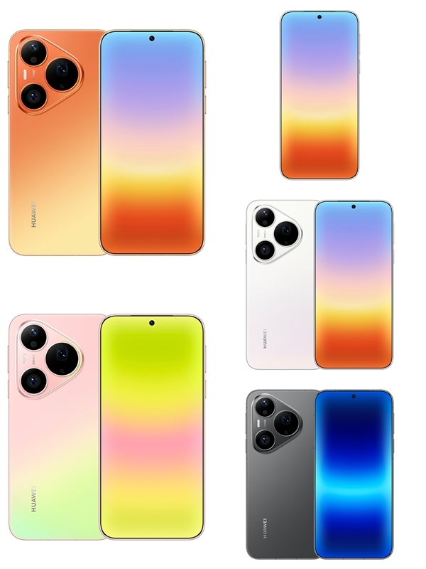 华为Pura 90系列真机亮相：渐变色回归！后摄造型独一无二