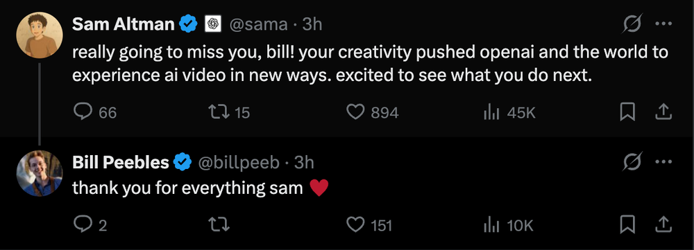 突发！OpenAI连失大将，Sora之父离职，IPO前夜风波不断