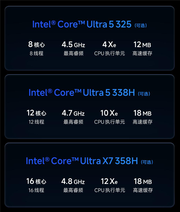 6999元起！REDMI Book Pro 2026发布：至高Ultra X7 358H+99Wh巨无霸电池