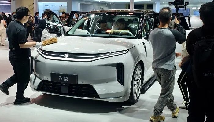 比亚迪借由大唐重新为王朝网定调 图片来源：界面新闻记者 刘泽然