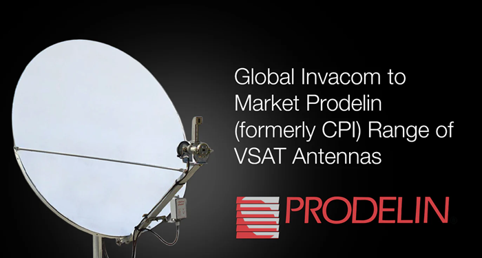 Global Invacom to Market Prodelin Range of VSAT Antennas