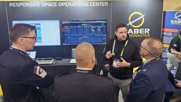 Saber Astronautics Demonstrates Live Satellite Jamming at Space Symposium