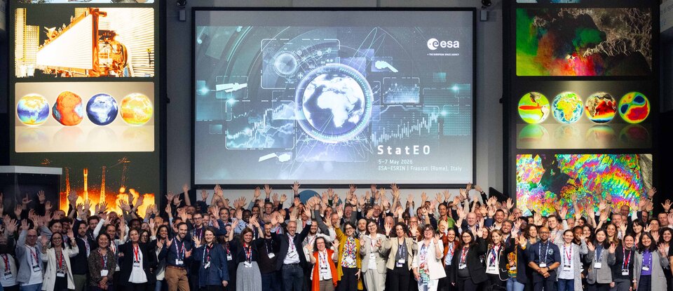 The StatEO26 conference was held at ESA’s Esrin site in Italy.