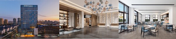 从左到右:杭州拱墅万豪万枫酒店外观、常熟高新区万枫酒店大堂、扬州城市中心万豪万枫酒店餐厅 从左到右:杭州拱墅万豪万枫酒店外观、常熟高新区万枫酒店大堂、扬州城市中心万豪万枫酒店餐厅
