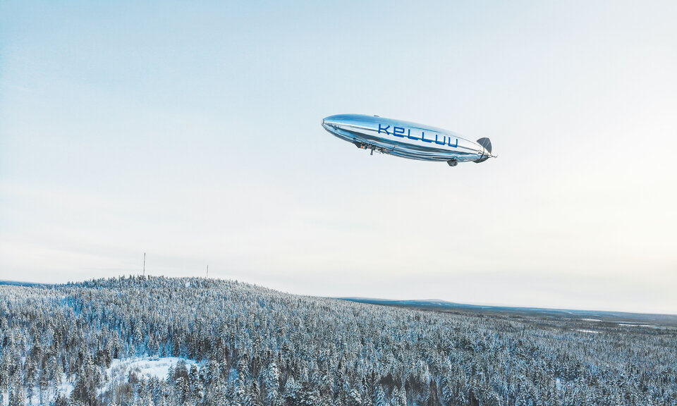 Airship over Sodankylä