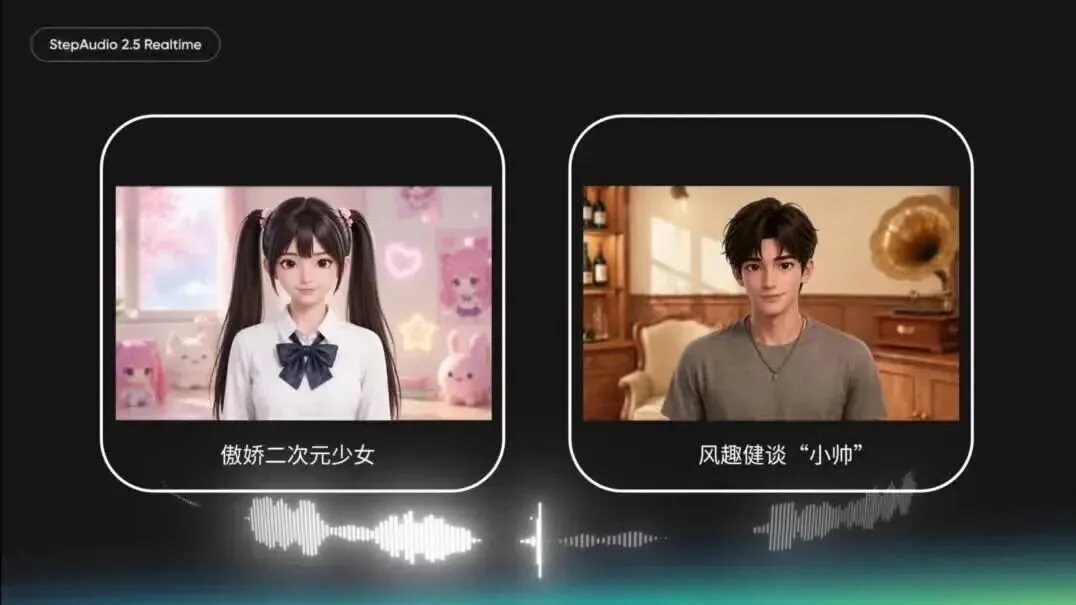 阶跃星辰发布新一代实时语音大模型 StepAudio 2.5 Realtime,支持情绪感知与人设自定义