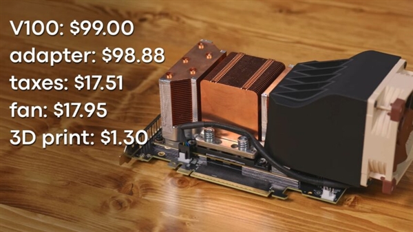 1700元缝合怪显卡 SXM2转PCIe暴力改装NVIDIA V100:比RTX 3060还快40%!