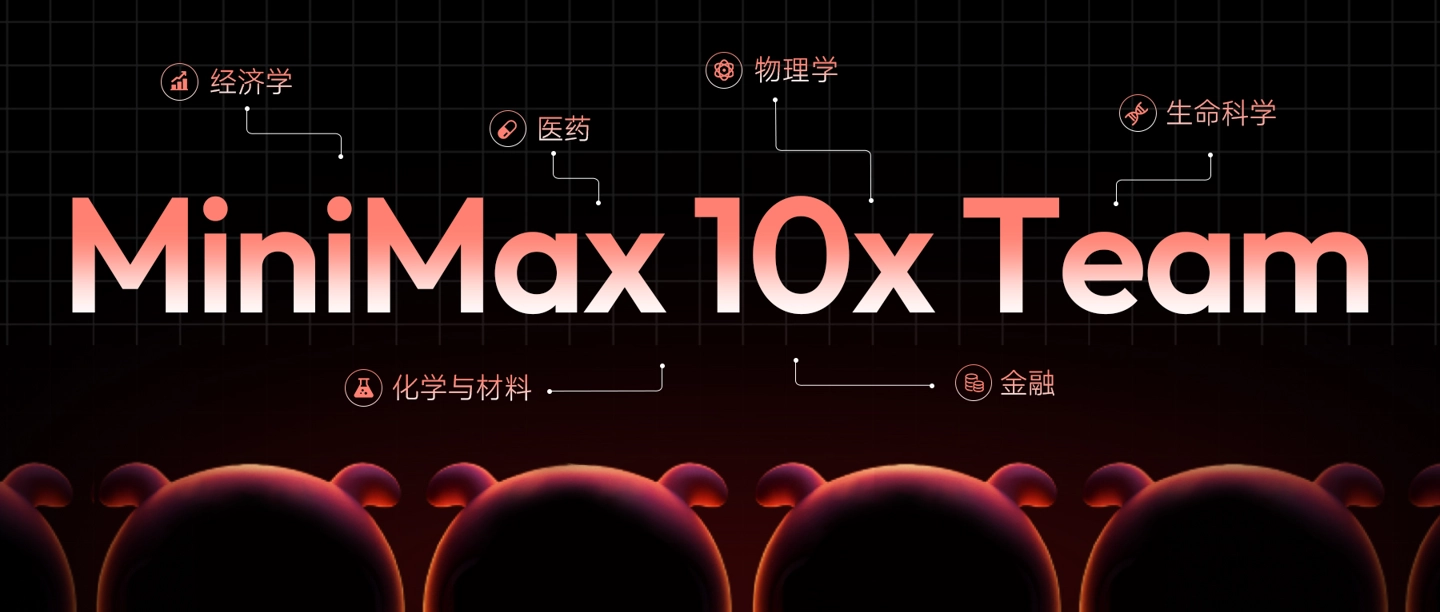 MiniMax 启动“10x Team”合作计划,提供无限的 Token