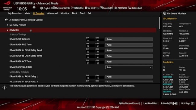 华硕Z890/B860主板新BIOS让内存混搭 PC升级更灵活