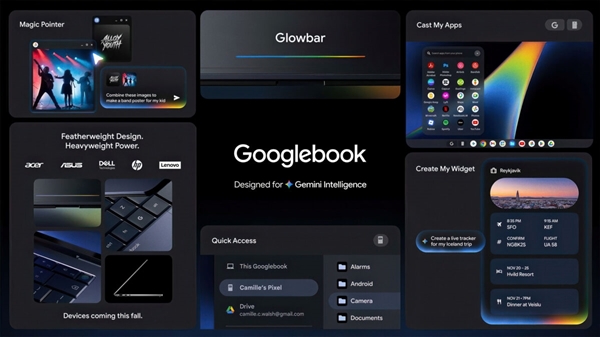 Googlebook竟有三种不同处理器：Intel、高通、联发科同台竞技