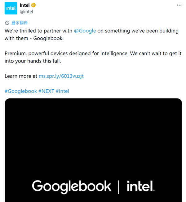 Googlebook竟有三种不同处理器：Intel、高通、联发科同台竞技