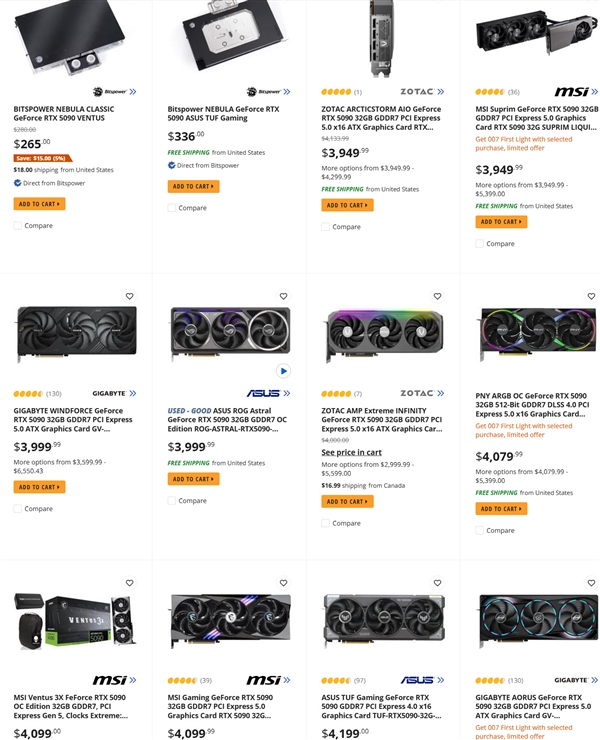AI巨量需求抽干库存：英伟达96GB顶配工作站显卡最高炒至7.8万元！
