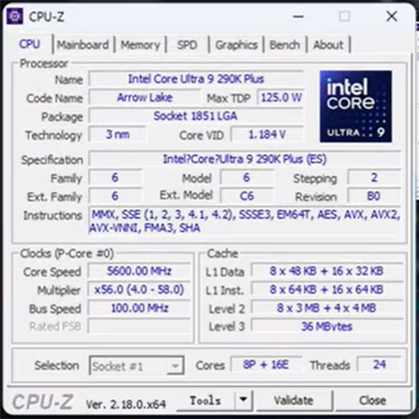 Intel酷睿Ultra 9 290K Plus流产之谜终于揭开：和270K Plus几乎毫无区别